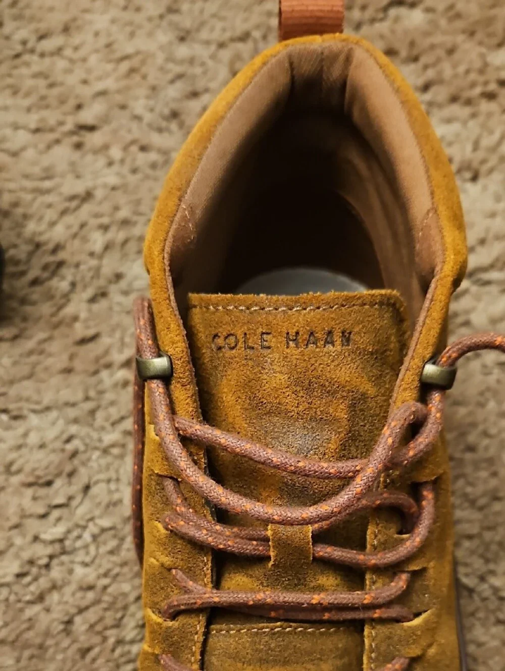 Cole Haan Men’s Brown Suede Chukka Boots
